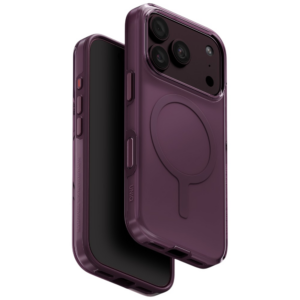 Case UNIQ Clario for iPhone 18 Pro  /  17 Pro  Magclick Charging eco purple