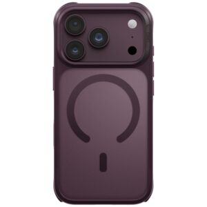 Case UNIQ Veren for iPhone 18 Pro / 17 Pro Magclick Charging burgundy - Image 2
