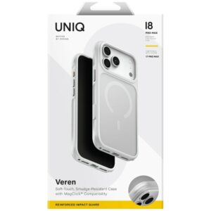 Case UNIQ Veren for iPhone 18 Pro Max / 17 Pro Max Magclick Charging chalk frost - Image 7