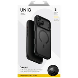 Case UNIQ Veren for iPhone 18 Pro Max / 17 Pro Max Magclick Charging black - Image 6