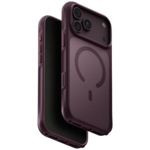 Case UNIQ Veren for iPhone 18 Pro Max / 17 Pro Max Magclick Charging burgundy