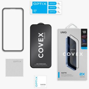 Tempered glass UNIQ Optix Covex Matte DX2 for iPhone 18 Pro Max - Image 5