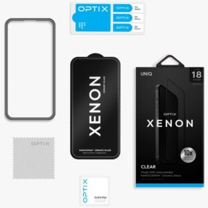 Ceramic glass UNIQ Optix Xenon Nanoceram for iPhone 18 Pro - Image 5
