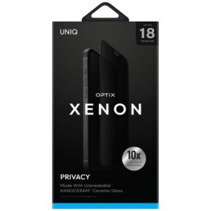 Privacy glass UNIQ Optix Privacy Xenon Nanoceram do iPhone 18 Pro Max - Image 7