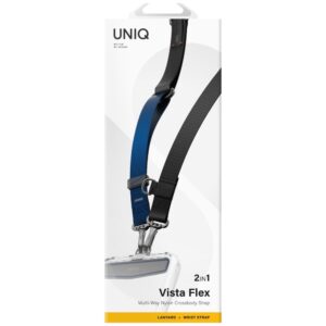 Phone Lanyard UNIQ Vista Flex 2-in-1 black-blue - Image 6