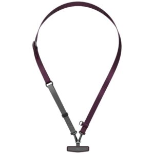 Phone Lanyard UNIQ Vista Flex 2-in-1 burgundy-grey