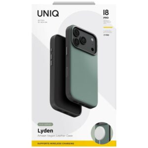Dėklas UNIQ Lyden DS, skirtas iPhone 18 Pro / 17 Pro, su Magclick įkrovimu, žalias - Image 6