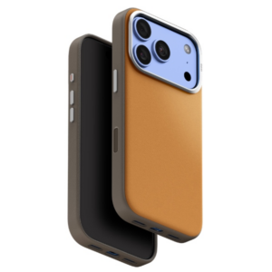 Dėklas UNIQ Lyden DS, skirtas iPhone 18 Pro / 17 Pro, su Magclick įkrovimu, smėlio spalvos