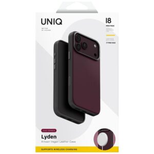 Dėklas UNIQ Lyden DS, skirtas iPhone 18 Pro Max / 17 Pro Max, Magclick įkrovimas, bordo spalvos - Image 6