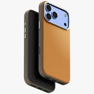 Dėklas UNIQ Lyden DS, skirtas iPhone 18 Pro Max / 17 Pro Max, Magclick įkrovimas, smėlio spalvos