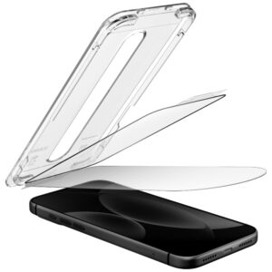Grūdintas stiklas UNIQ Optix SwiftFit Vivid DX2, skirtas iPhone 18 Pro su aplikatoriumi - Image 4