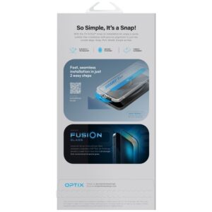 Privatumą užtikrinantis stiklas UNIQ Optix SwiftFit Privacy DX2, skirtas iPhone 18 Pro Max su aplikatoriumi - Image 6