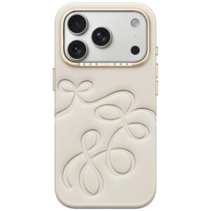 Dėklas UNIQ Coehl Cloude, skirtas iPhone 18 Pro / 17 Pro, su magnetiniu įkrovimu, smėlio spalvos
