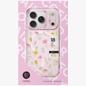 Dėklas UNIQ Coehl Evie, skirtas iPhone 18 Pro / 17 Pro, su magnetiniu įkrovimu, rožinis - Image 4