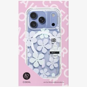 Dėklas UNIQ Coehl Mila, skirtas iPhone 18 Pro / 17 Pro, su magnetiniu įkrovimu, mėlynas - Image 4