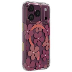Dėklas UNIQ Coehl Mila, skirtas iPhone 18 Pro / 17 Pro, su magnetiniu įkrovimu, bordo spalvos - Image 2