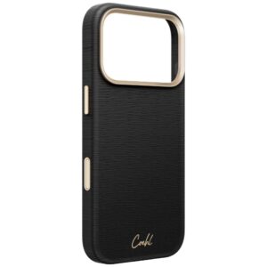 Dėklas UNIQ Coehl Mirelle, skirtas iPhone 18 Pro / 17 Pro, su magnetiniu įkrovimu, juodas - Image 3