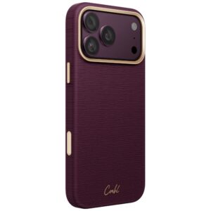 Dėklas UNIQ Coehl Mirelle, skirtas iPhone 18 Pro Max / 17 Pro Max, su magnetiniu įkrovimu, bordo spalvos - Image 2