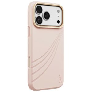 Dėklas UNIQ Coehl Serina, skirtas iPhone 18 Pro Max / 17 Pro Max, su magnetiniu įkrovimu, rožinis