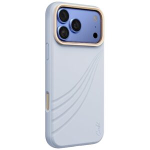 Dėklas UNIQ Coehl Serina, skirtas iPhone 18 Pro Max / 17 Pro Max, su magnetiniu įkrovimu, mėlynas