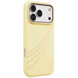Dėklas UNIQ Coehl Serina, skirtas iPhone 18 Pro Max / 17 Pro Max, su magnetiniu įkrovimu, geltonas