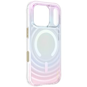 Dėklas UNIQ Coehl Vela, skirtas iPhone 18 Pro / 17 Pro, su magnetiniu įkrovimu, opal spalvos - Image 3