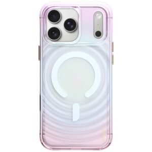 Dėklas UNIQ Coehl Vela, skirtas iPhone 18 Pro Max / 17 Pro Max, su magnetiniu įkrovimu, opalo spalvos - Image 2