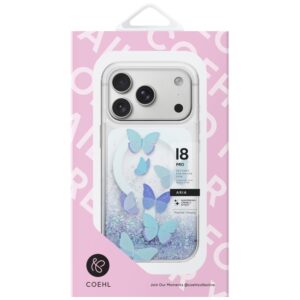 Dėklas UNIQ Coehl Aria, skirtas iPhone 18 Pro / 17 Pro, su magnetiniu įkrovimu, mėlynas - Image 4