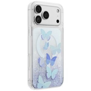Dėklas UNIQ Coehl Aria, skirtas iPhone 18 Pro Max / 17 Pro Max, magnetinis įkrovimas, mėlynas