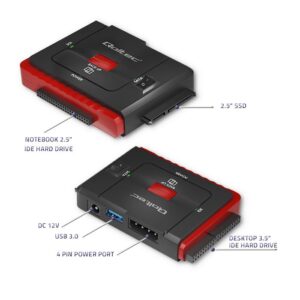 Qoltec 50645 Adapteris USB 3.0 prie IDE | SATA III - Image 2