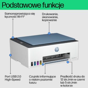 HP Smart Tank 585 All-in-One Printer Terminis rašalinis A4 4800 x 1200 DPI 12 ppm „Wi-Fi“ - Image 3