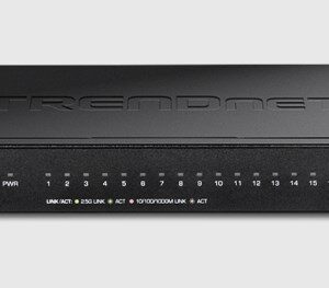 Trendnet TEG-S3160 tinklo komutatorius Ne-valdomas 2.5G Ethernet (100/1000/2500) Desktopas Juoda - Image 2