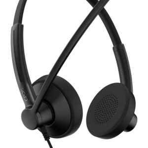 EPOS 1001421 Ausinės be mikrofono ir ausinės su mikrofonu Laisvų rankų įranga Vielinis Su lankeliu Biuras / skambučių centras USB Type-C / USB Type-A Juoda
