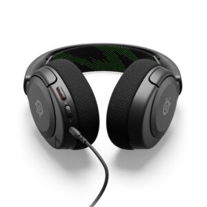 Steelseries ARCTIS NOVA 1X Laisvų rankų įranga Vielinis Su lankeliu Žaidimams Juoda, Žalia