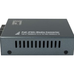 LevelOne GVT-2014 tinklo medijos keitiklis 1000 Mbit/ai 1310 nm Vienas režimas Pilka - Image 2