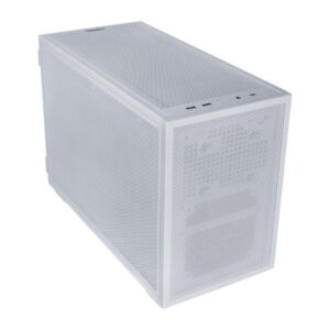 Lian Li B4-mATX Mesh „Mini Tower“ Balta