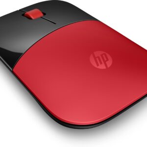 HP Z3700 Red Wireless Mouse - Image 3