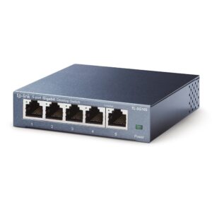 TP-Link TL-SG105 tinklo komutatorius Ne-valdomas L2 Gigabit Ethernet (10/100/1000) Juoda - Image 2