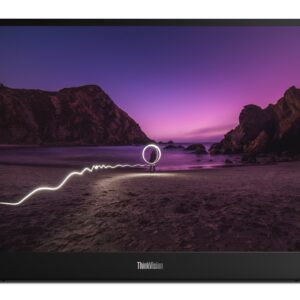 Lenovo ThinkVision M16 kompiuterio monitorius 40,6 cm (16") 1920 x 1200 pikseliai WUXGA LCD Juoda - Image 1