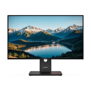 Lenovo ThinkVision T27Q-40 kompiuterio monitorius 68,6 cm (27") 2560 x 1440 pikseliai Wide Quad HD LED Juoda