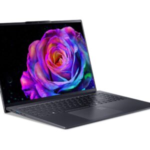 Acer Swift Go 16 SFG16-61-R6HN AMD Ryzen AI 5 340 Knyginis kompiuteris 40,6 cm (16") WUXGA+ 32 GB LPDDR5x-SDRAM 1 TB SSD Wi-Fi 7 (802.11be) Windows 11 Home Pilka - Image 2