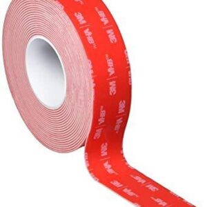 Dvipusės lipnios juostos VHB LSE-110F 12mm x 1.1mm x 4.5m komplektas, balta, 3M