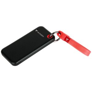 Verbatim 1TB SSD diskas – raktų pakabukas su USB 3.2 Gen.2 laidu, juodas 32192 - Image 2