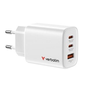 Verbatim Essentials tinklo įkroviklis GaN 65W baltas 32353