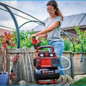 Einhell TE-AC 18/75 Li OF-Solo oro kompresorius 75 l/min Baterija - Image 2