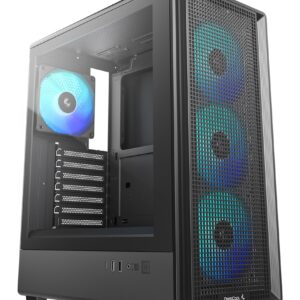 DeepCool CC550 4F „Midi Tower“ Juoda