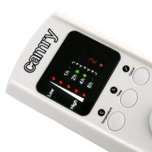 Camry Premium CR 7407 elektrinė antklodė / pagalvė Elektrinis lovos šildytuvas 60 W Rusvai gelsvas Multinas - Image 3