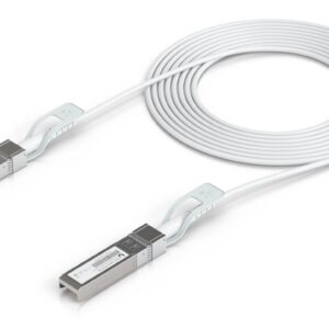 Ubiquiti UACC-Uplink-SFP28-3M „InfiniBand“ arba pluoštinis optinis kabelis DAC Balta