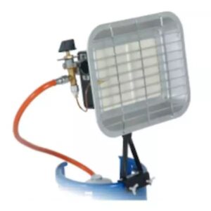 DEDRA DED9970 elektrinis patalpų šildytuvas Sidabras 4600 W