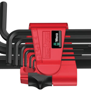 L-raktų šešiakampių rinkinys BlackLaser 950/9 Hex-Plus 7, 021737 Wera